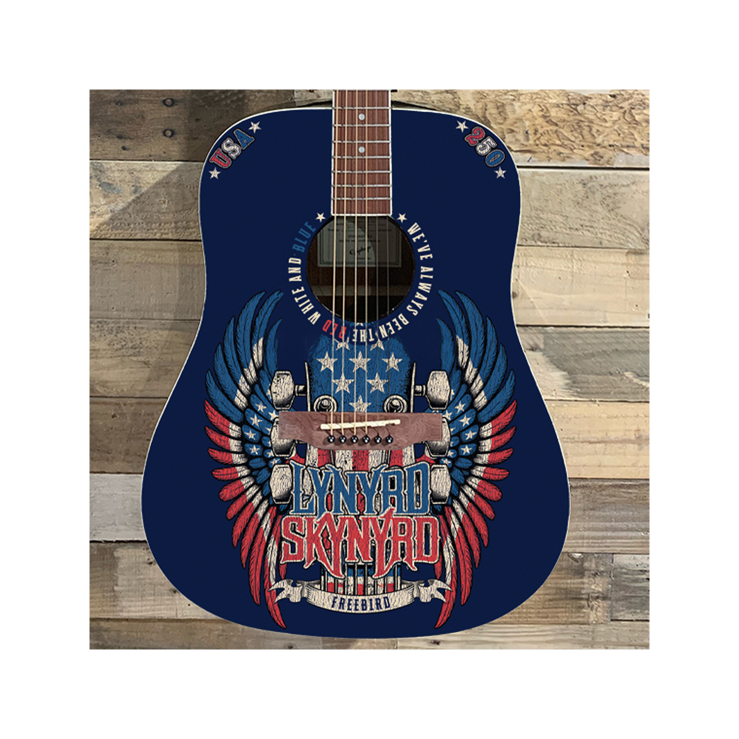USA 250 Acoustic Guitar