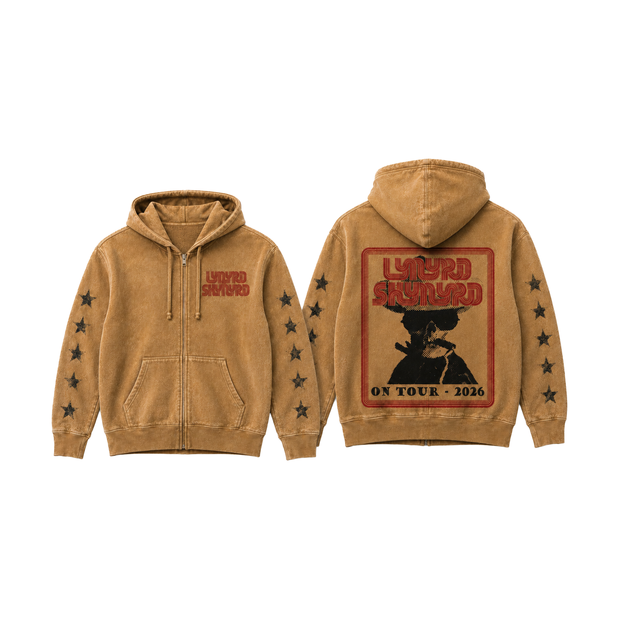 初期example OLDEnglish ZIPフーディー Retro Rambler Zip Hoodie – Lynyrd Skynyrd Store