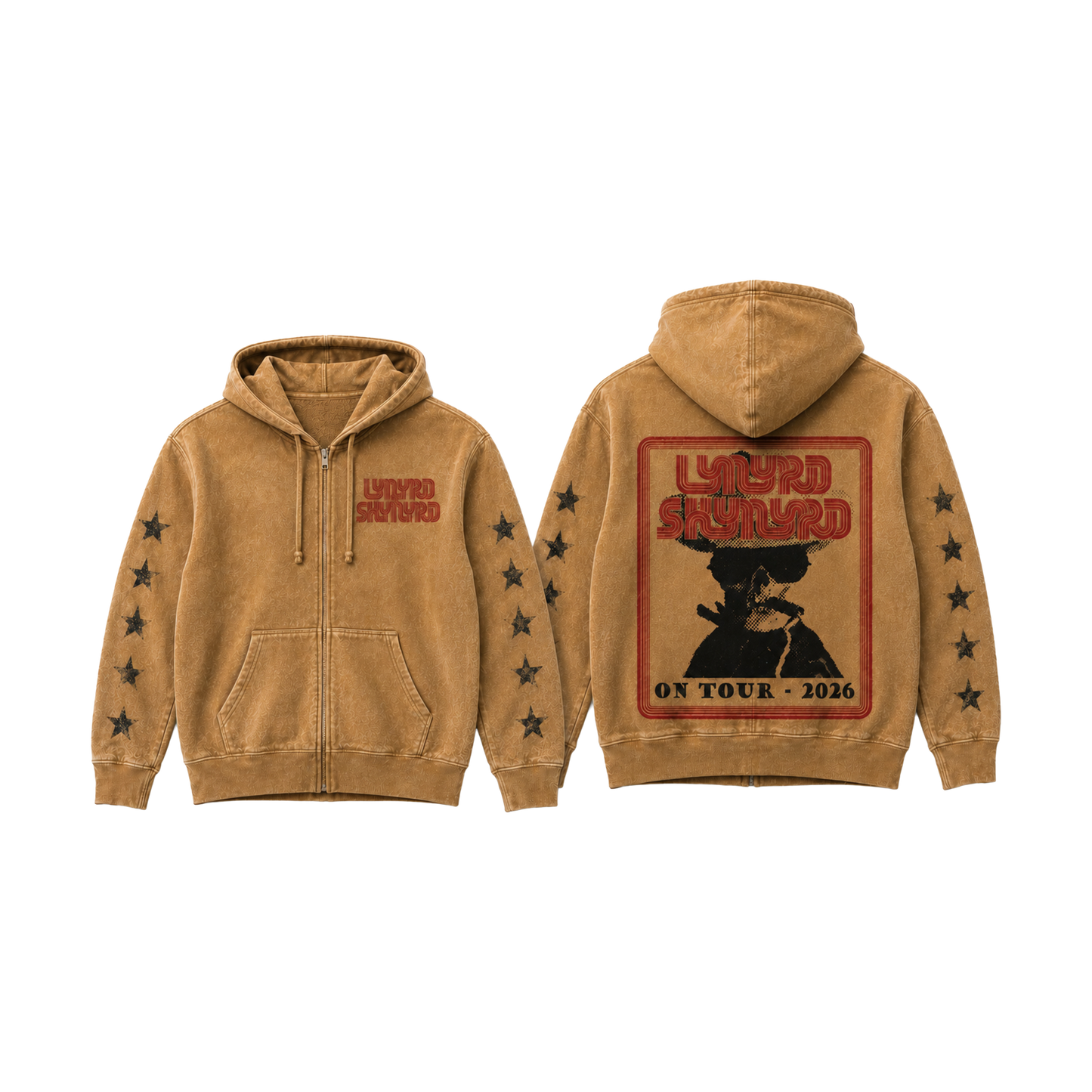 Retro Rambler Zip Hoodie