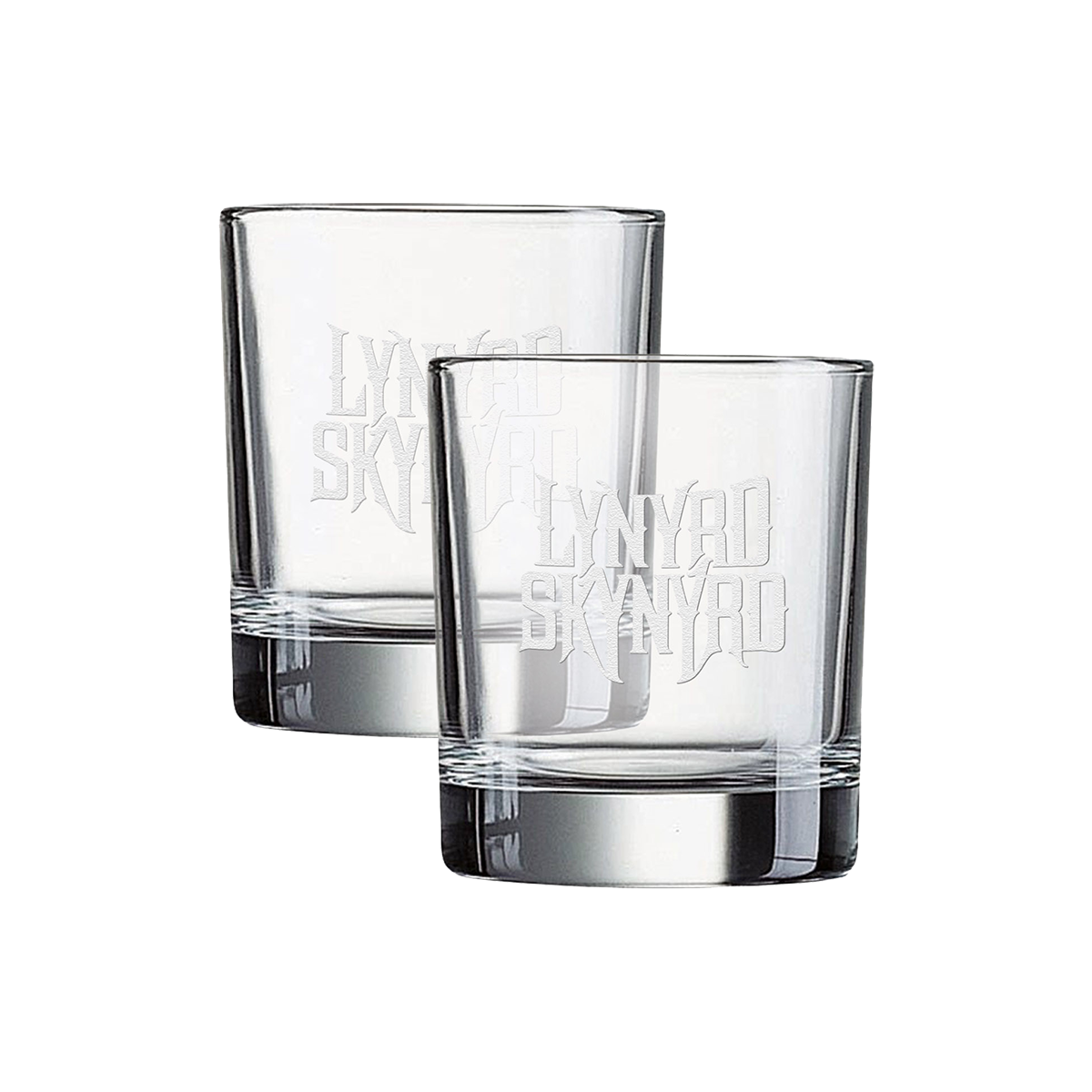 Classic Logo Rocks Glasses (Set of 2)