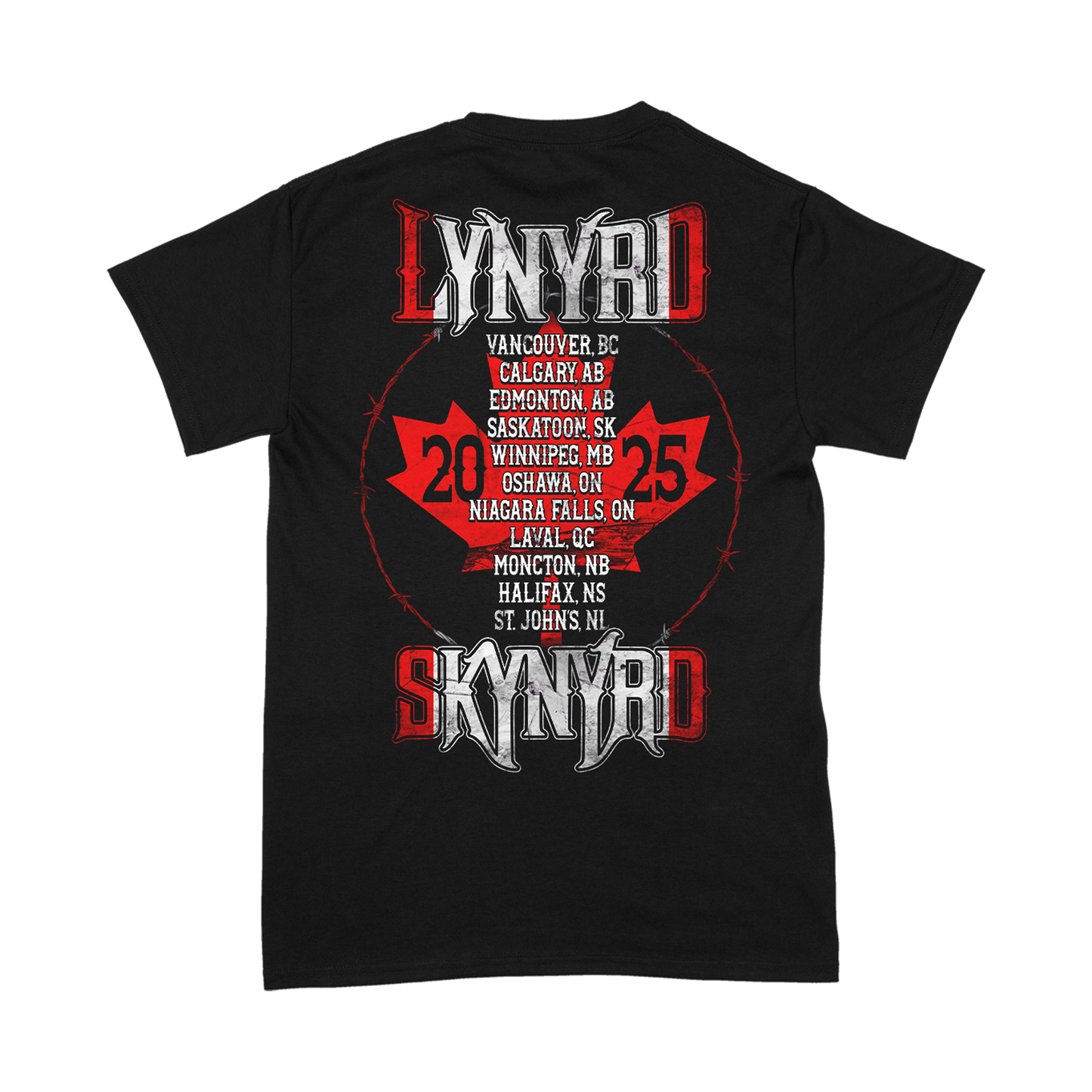 Canada 2025 Tour Tee