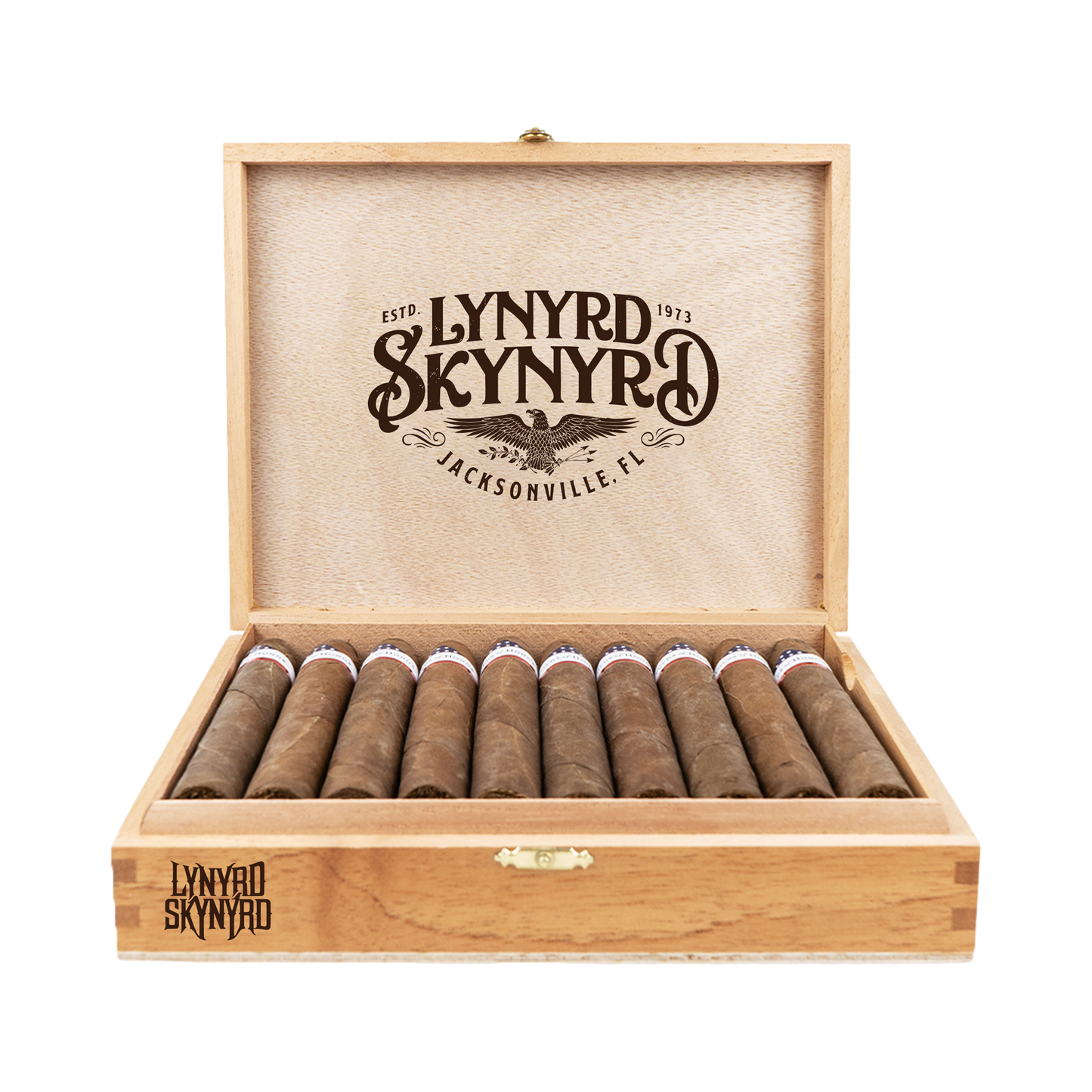 Vintage Flourish Cigar Box