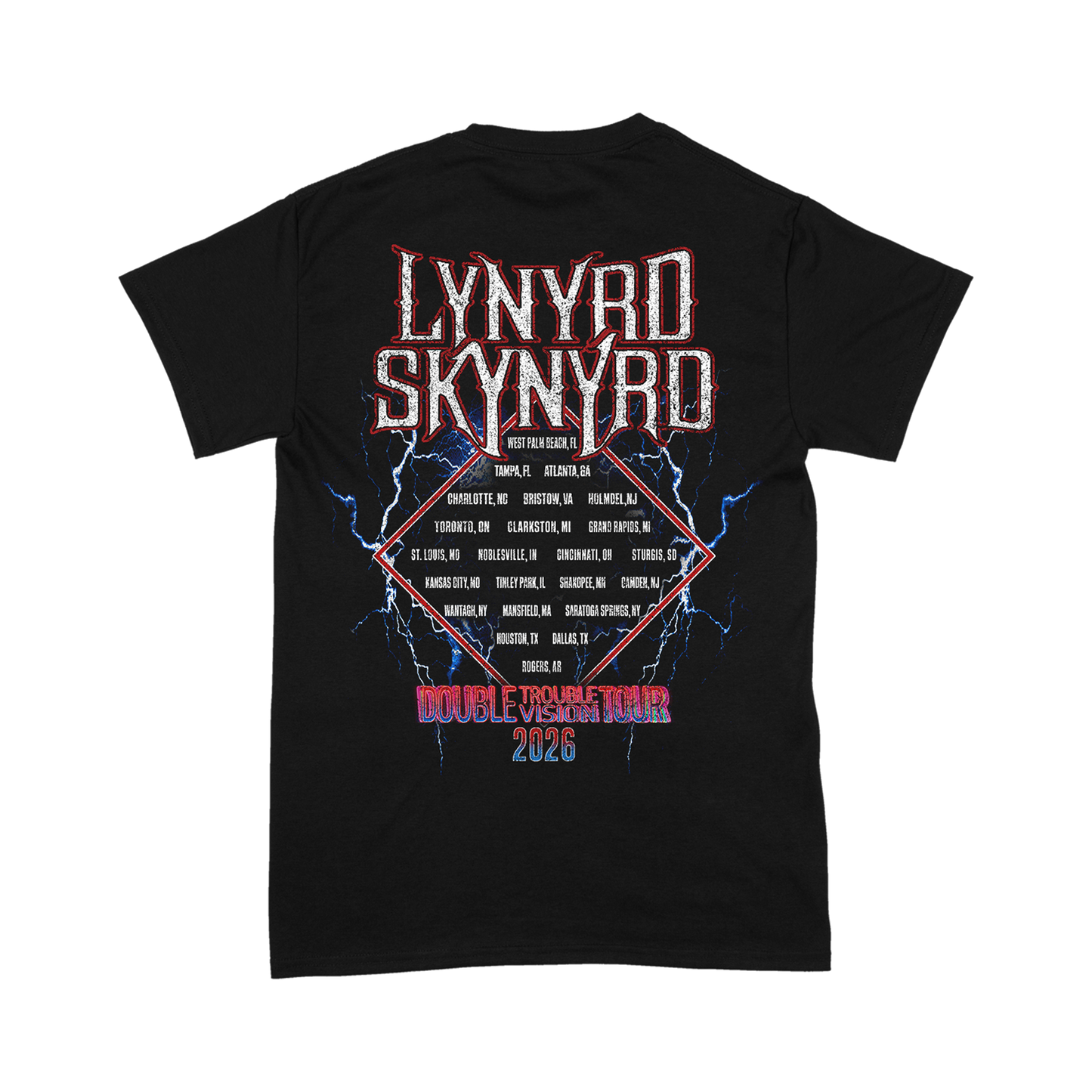 DTDV Black Tour Tee
