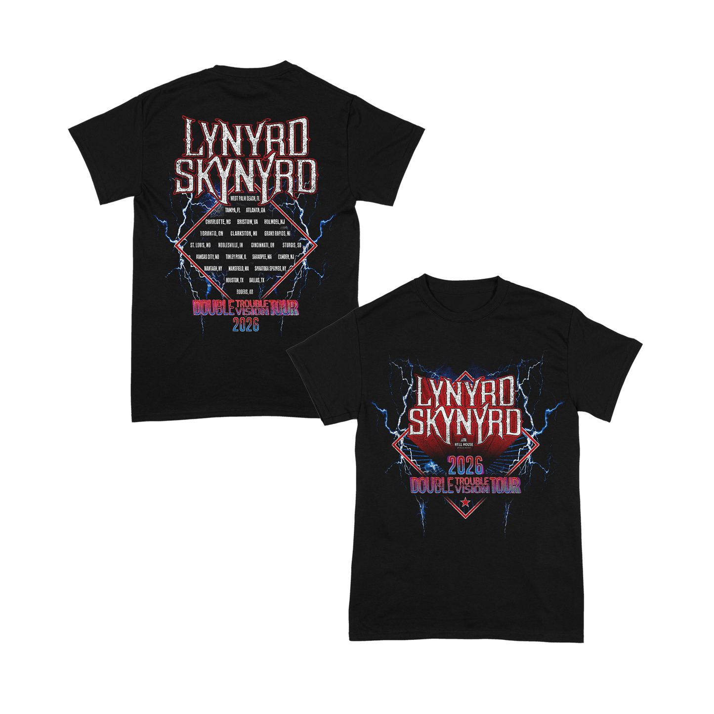 DTDV Black Tour Tee