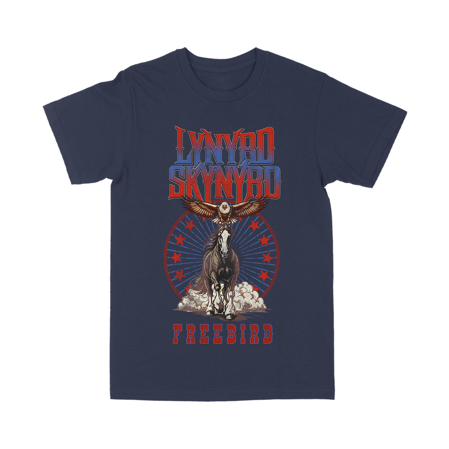 Clydesdale Eagle Navy Tour Tee