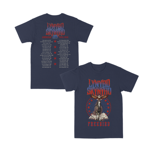 Clydesdale Eagle Navy Tour Tee