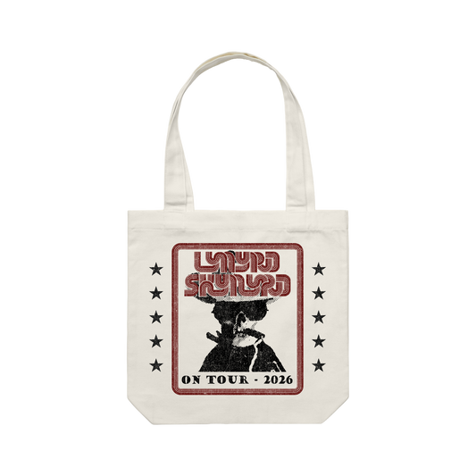 Retro Rambler Cream Tote Bag
