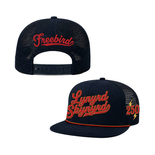 Sky Script Navy Hat