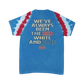 Red White and Blue 250 Tie Dye Tee