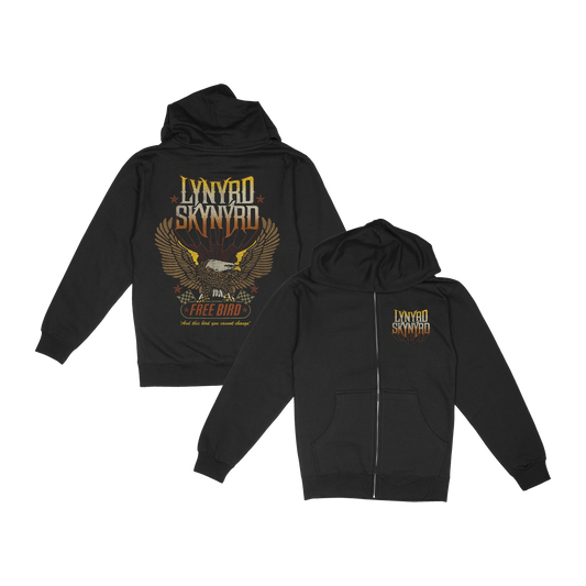 Free Bird Zip Up Hoodie